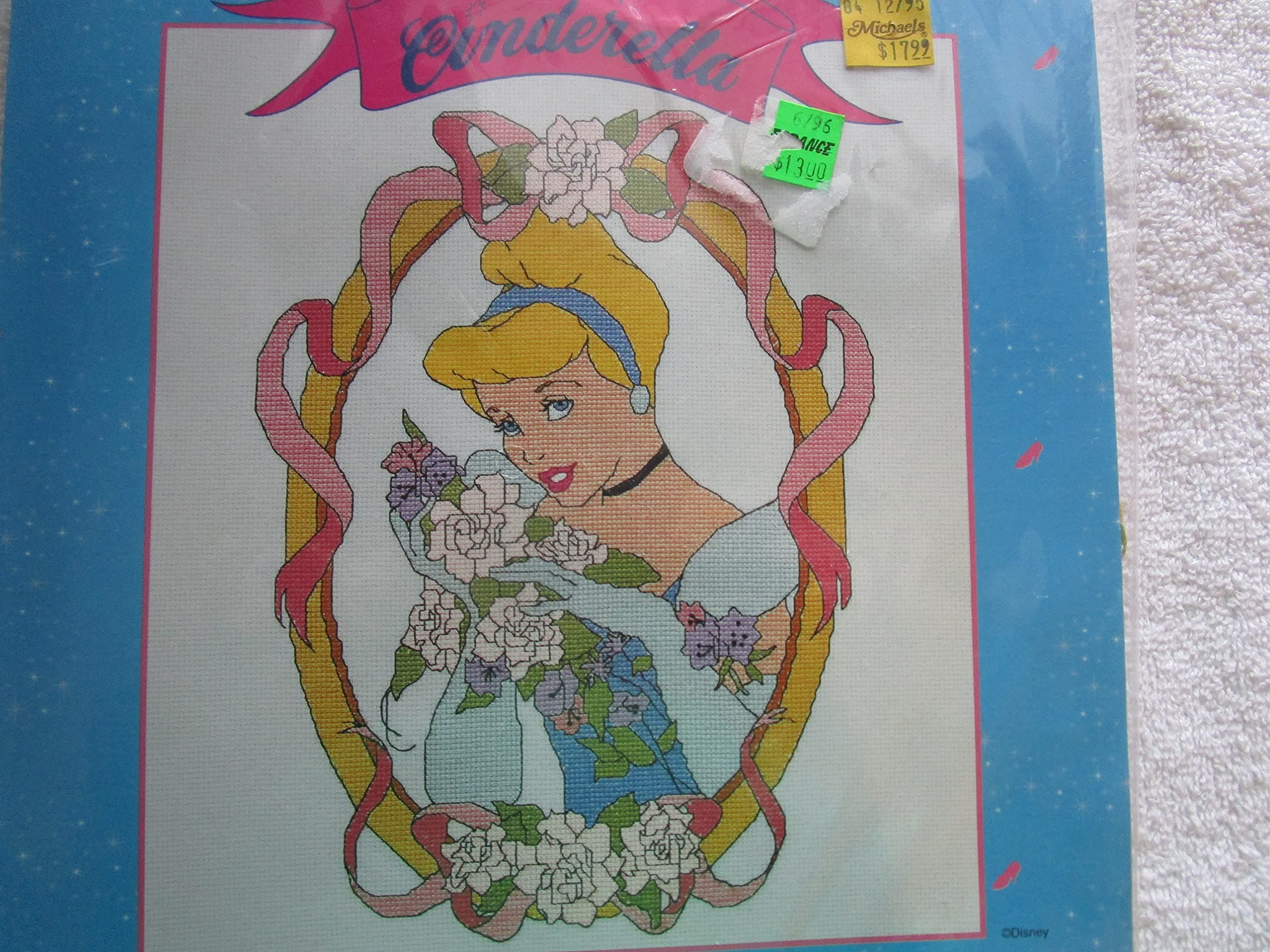 Disney's Cinderella Gardenias Cross Stitch Kit