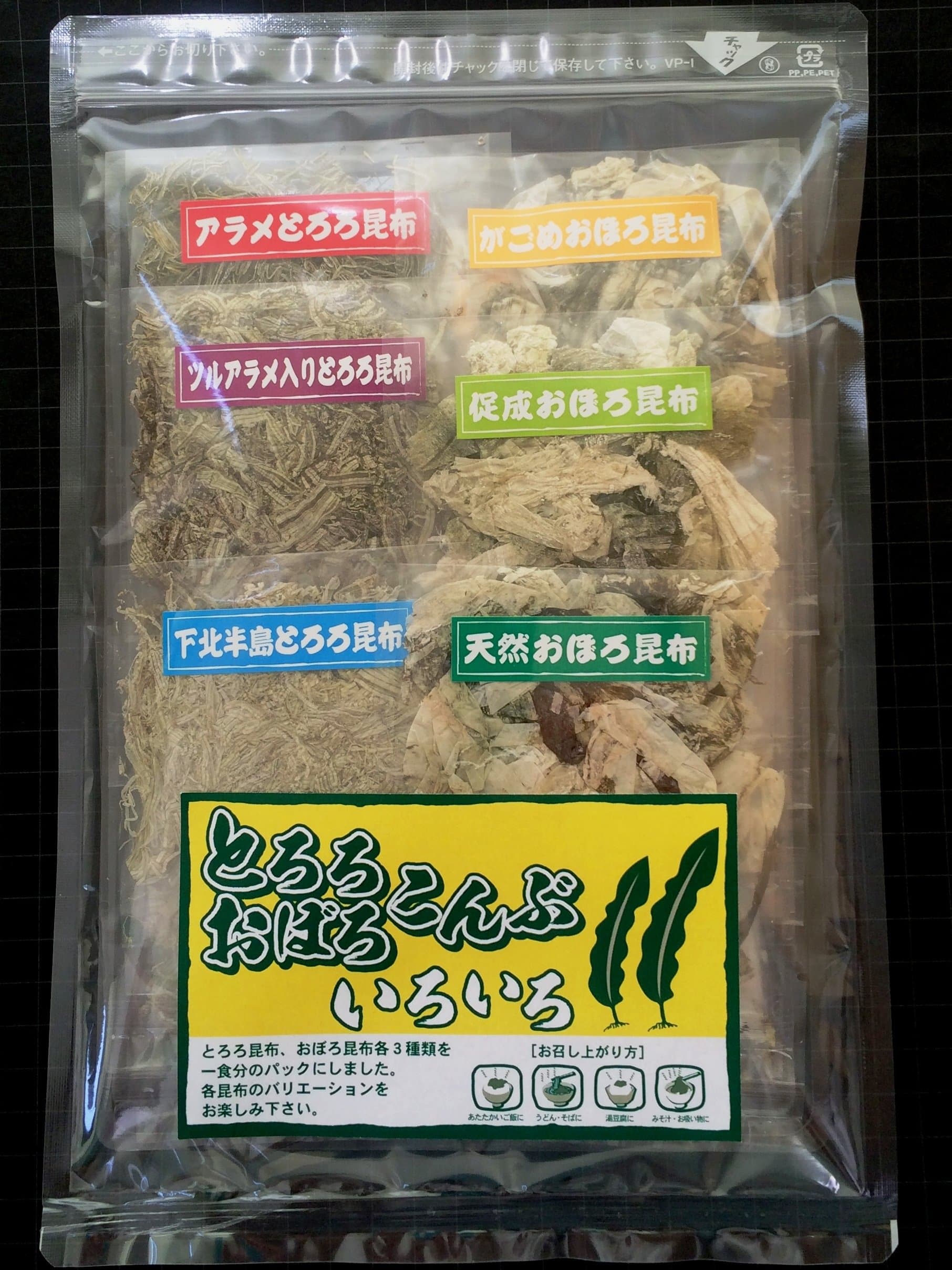 Tororo vague kelp various 3gX12 bags