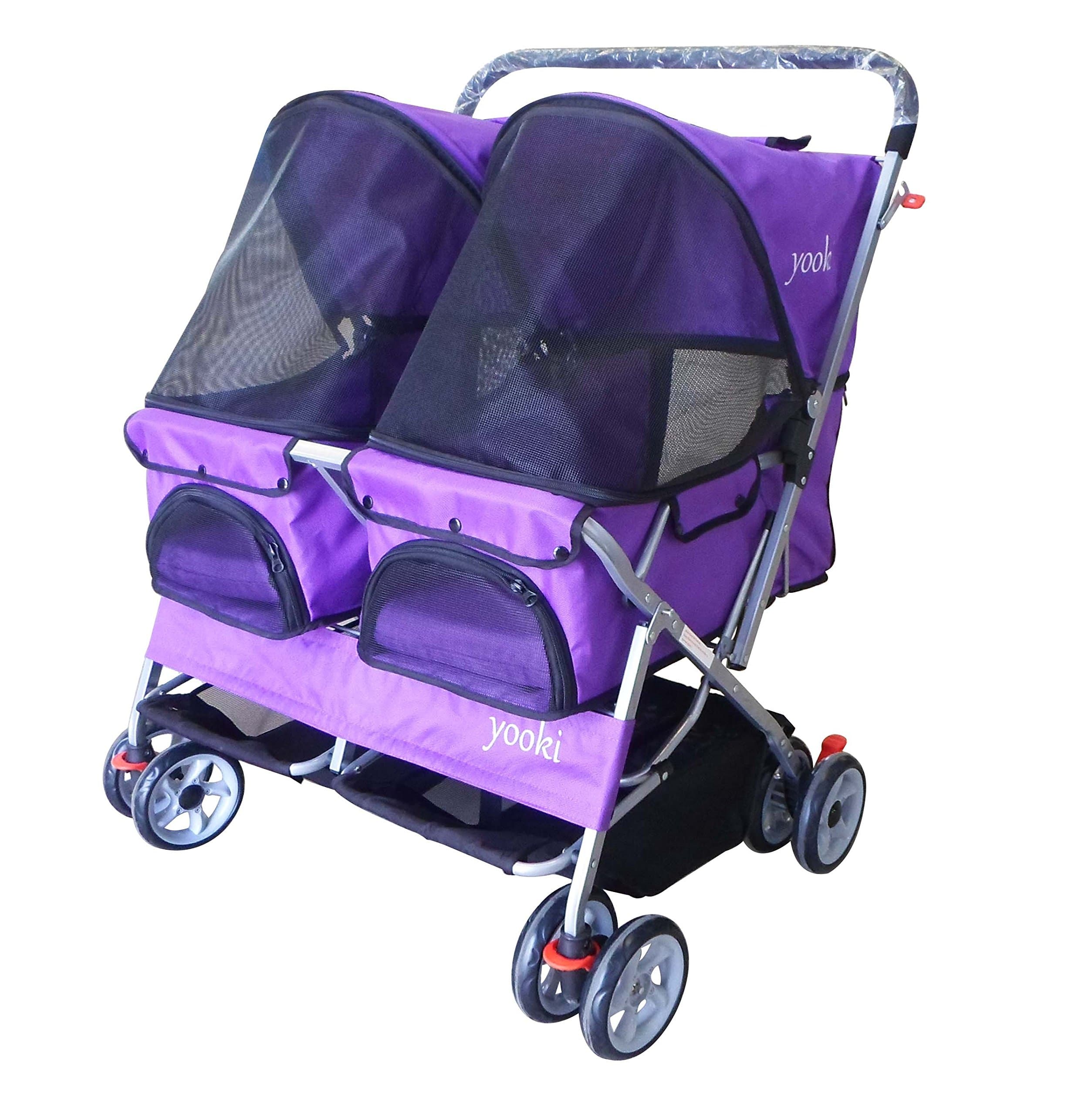 SP-09PP Double Side Pet Stroller, Purple