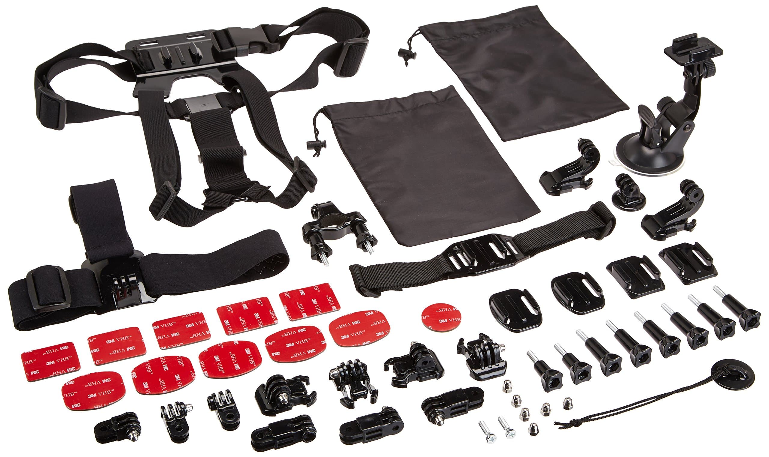 Fatboy Sounds The Ultimate GoPro All In Musicians Accessory Kit, Compatible with GoPro Hero 1, 2, 3, 3+ GoPro 4 Black and Silver. Record Like Never Before