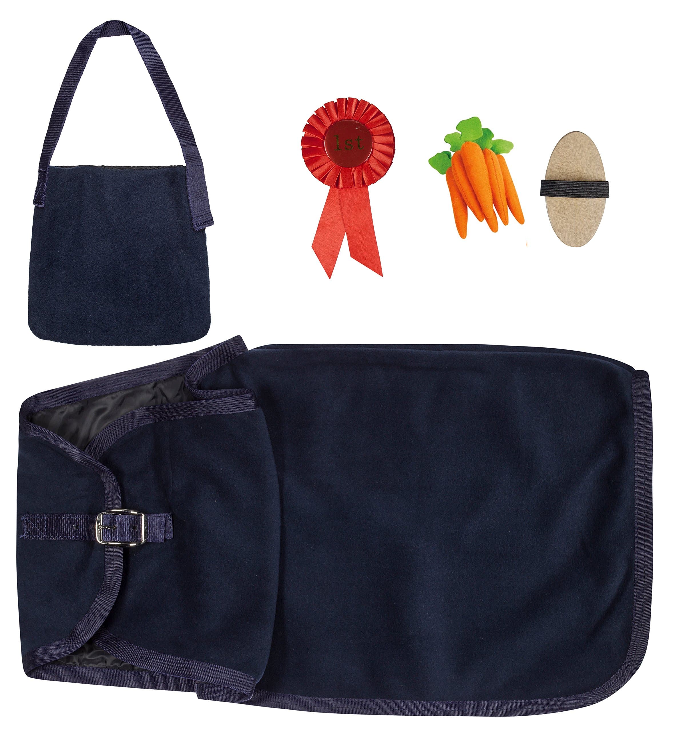 Rocking Ranch Rocking Horse Premium Gift Pack - Navy Blue