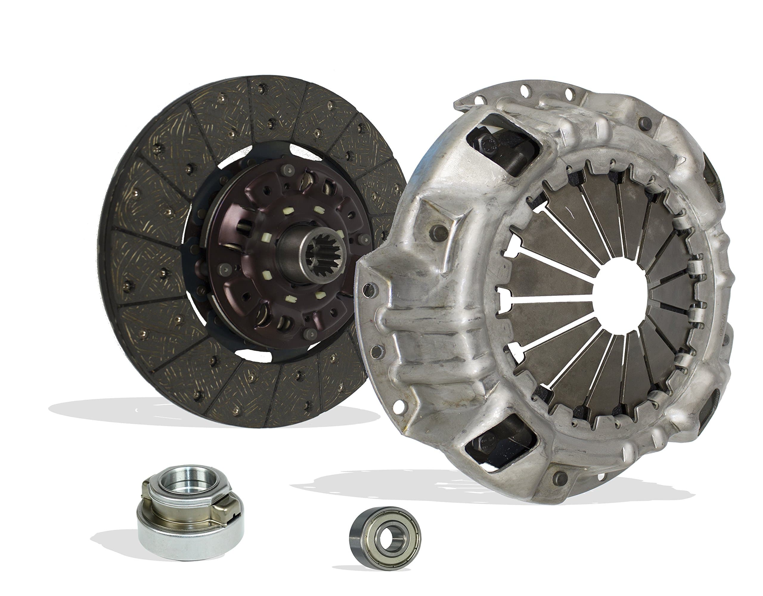 HD Clutch Kit (20-003) | Compatible With Fuso 3.9 3.9L Turbo Diesel (20-003) | HD Full Woven Organic Clutch Disc(12 ", 14 spline) | 12" 305MM X 1 3/8" 34.90MM 14T