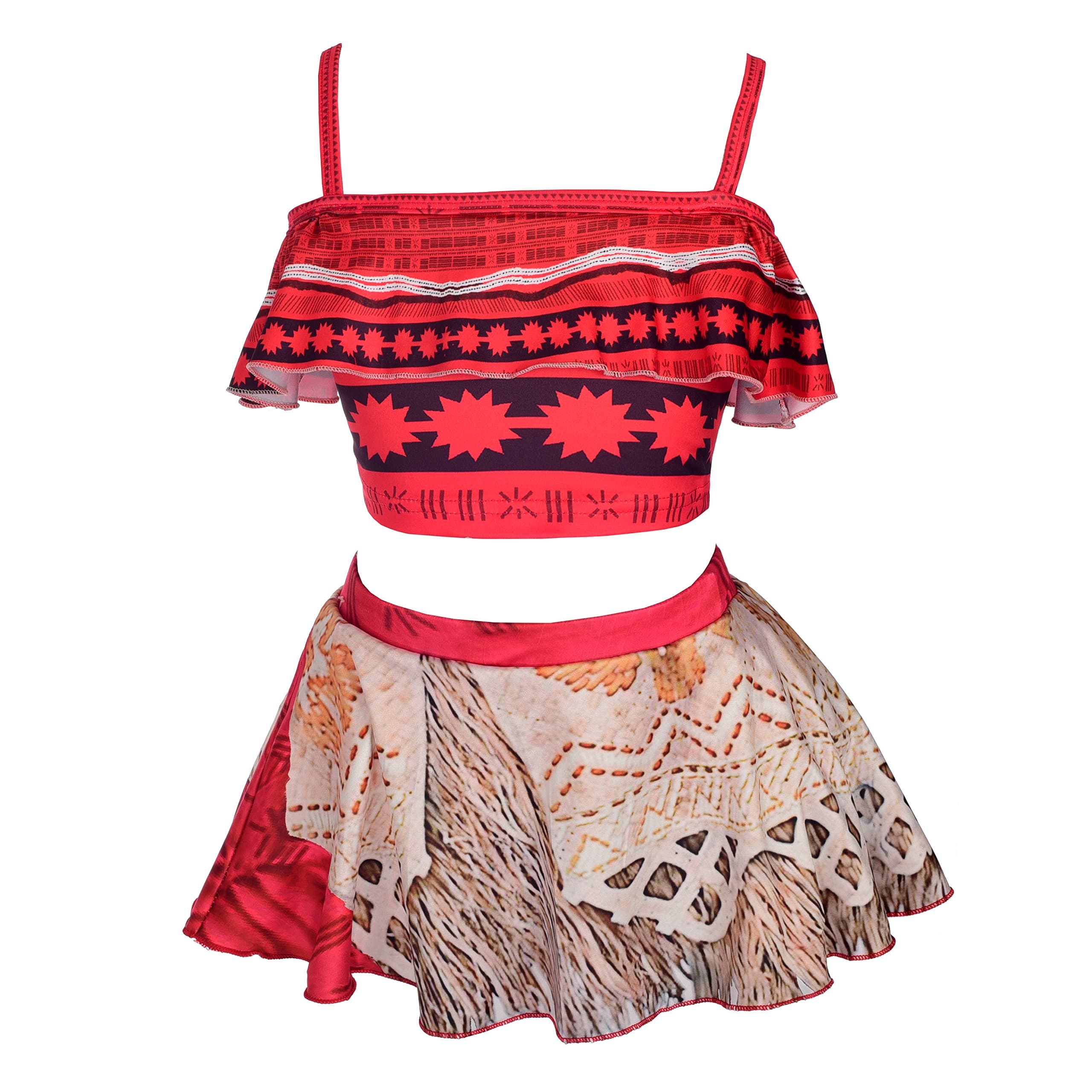 Dressy Daisy女の子 プリンセス 水着 冒険水着 タンキニ水着 2ピース サイズ 2～13歳 マルチカラー