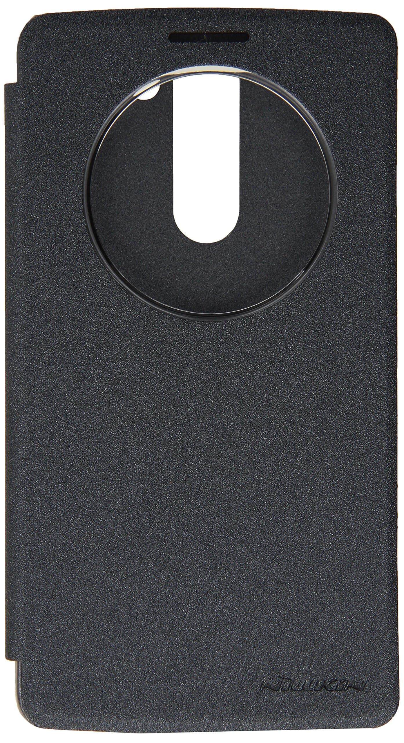 Nillkin LG G3 Stylus New Leather Case Sparkle Leather Case - Retail Packaging - Black
