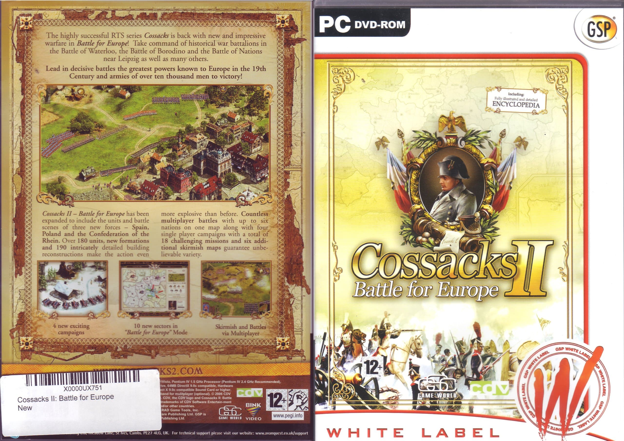 Cossacks II: Battle for Europe - PC