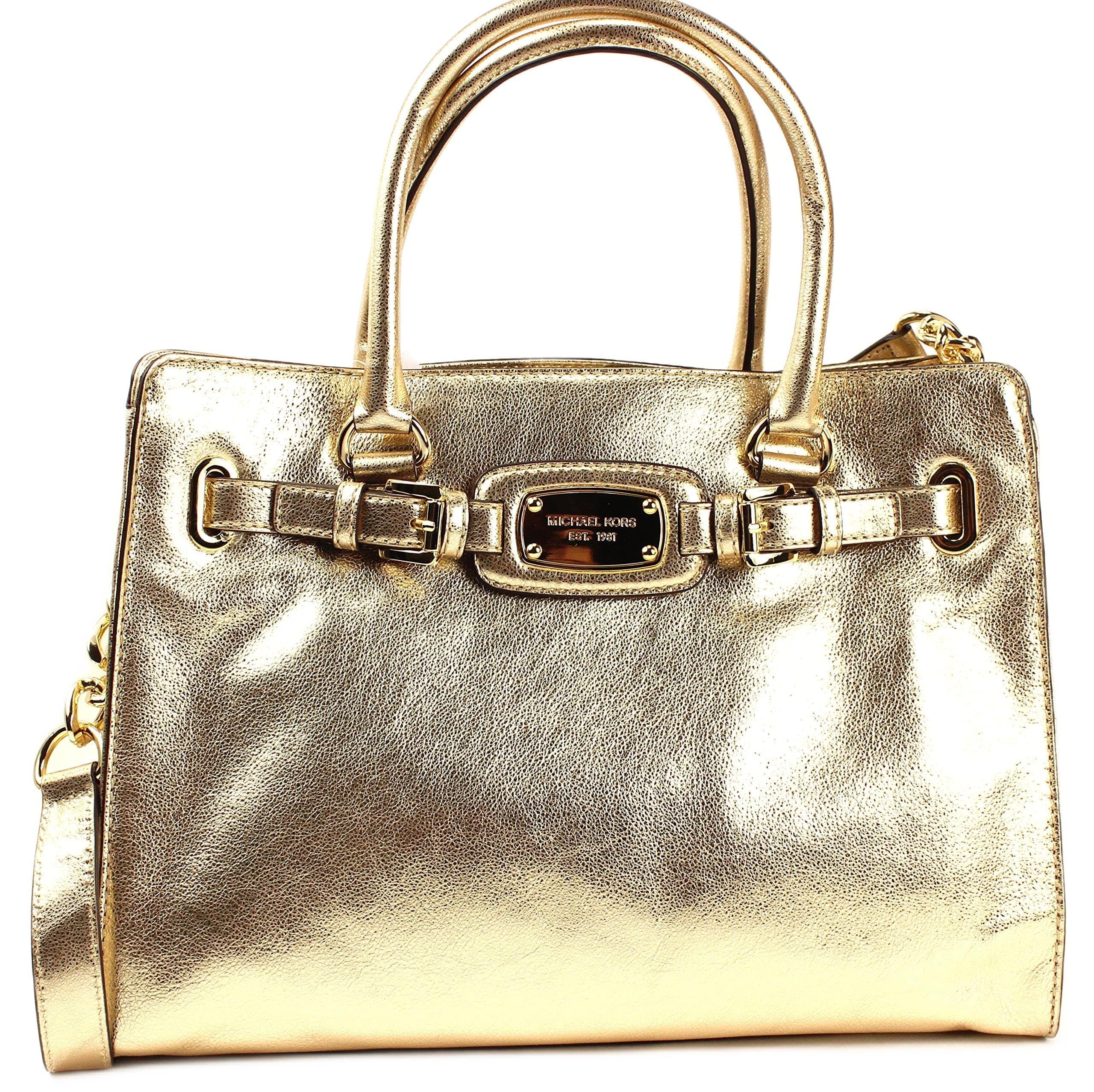 Michael Kors Hamilton Large East West Tote (Pale Gold)