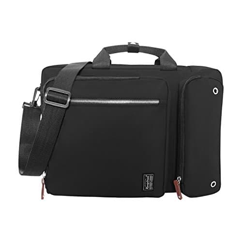 Rangeland Business Messenger Handbag Backpack for Laptop 3-Way Convertible Bag