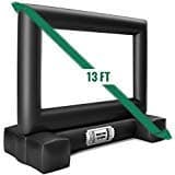 Inflatable Movie Screen Outdoor For Projectors – Blow Up Portable Projector Screens for Backyard Games School Home – Kids Family Movies Gaming Music – Big Night Entertainment Package