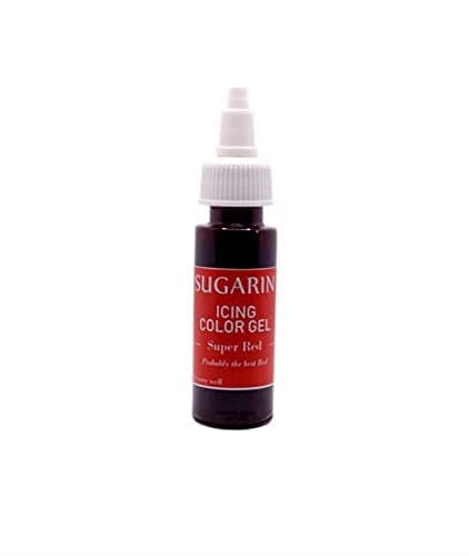 SUGARIN Icing Color Gel Super for Fondant 30ml (Super Red)