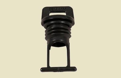 Old Town Canoe 1" Threaded Drain Plug With Gasket - Also Fits Ocean Kayak, Necky & Many Others