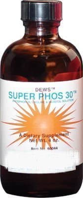 Super Phos 30 Liver and Gallbladder Cleanse! 4 Oz Bottle! by Dews