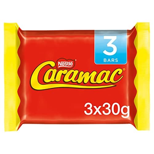 Caramac Caramel Flavoured Chocolate Bar Multipack, 24 x 3 x 30 g