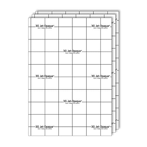heat transfer paper 11x17 10 Sheets Dark Garments