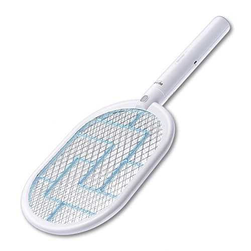 PreciShock Rechargeable Bug Zapper Using USB Port Electric Fly Swatter w/Search Light
