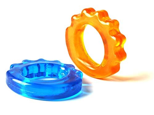 ACTIFIT Non Slip Silicon Hand Grip Strengthener Exercisers, Wrist Exercise, Pack of 2, Random Color