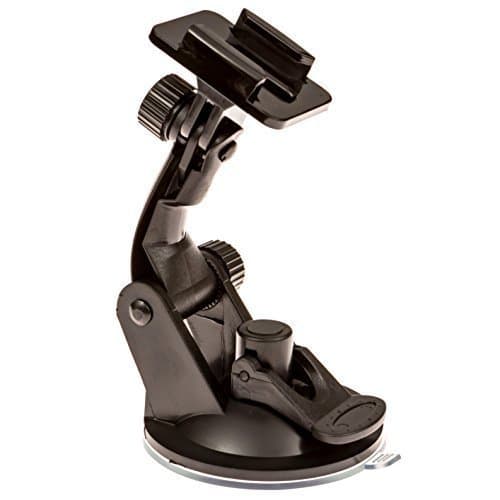 Ramapoe Car Windshield Suction Cup Mount Stand Holder for GoPro HD, Hero Hero2, Hero3/3+ Cameras