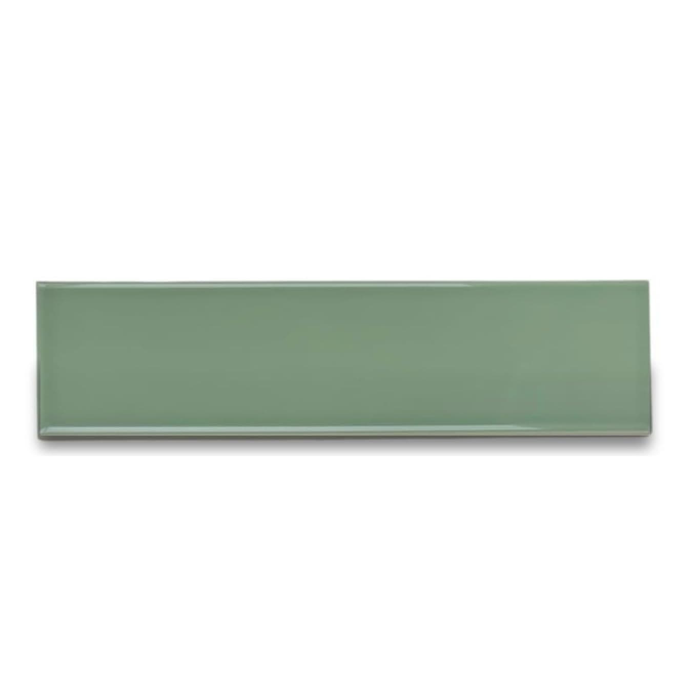 3x12 Olive Green Ceramic Subway Tile for Kitchen Backsplash, Bathroom Shower Walls, Fireplace Surround, Accent Decor – 12 Sq. Ft. per Box