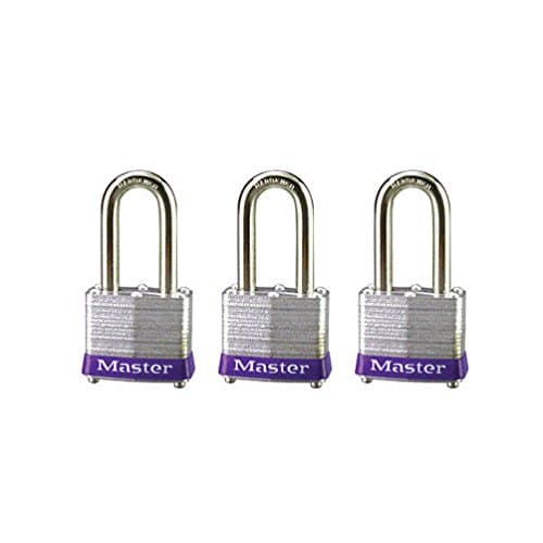 Master Lock 3TRILF No. 3 Padlock Three Pack