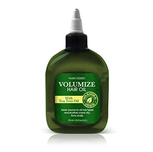 Hair Chemist Volumize Hair Oil with Tea Tree Oil 2.5 ounce (2-Pack)