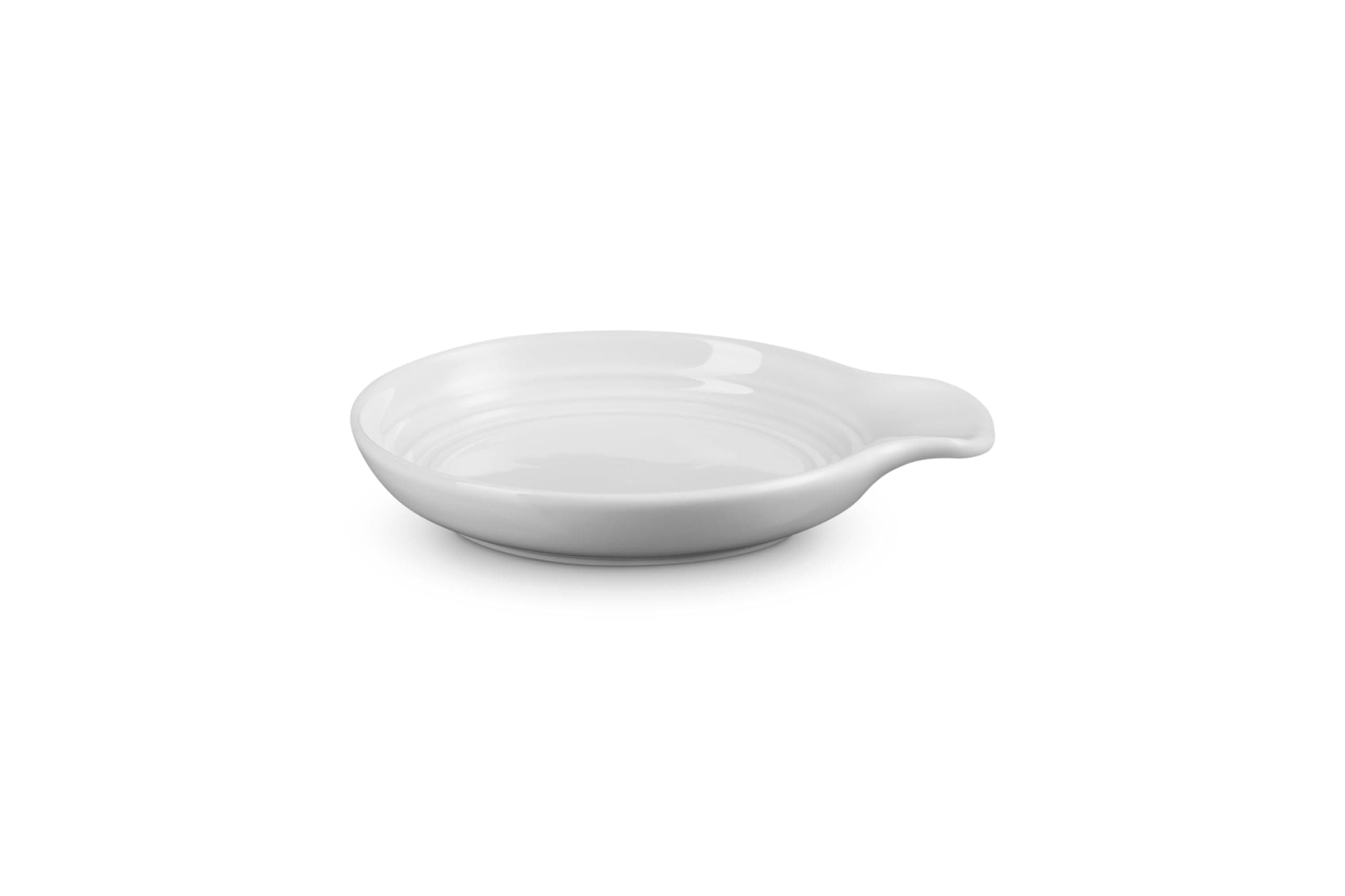 Le Creuset Signature Stoneware Spoon Rest, 6 Inches, White