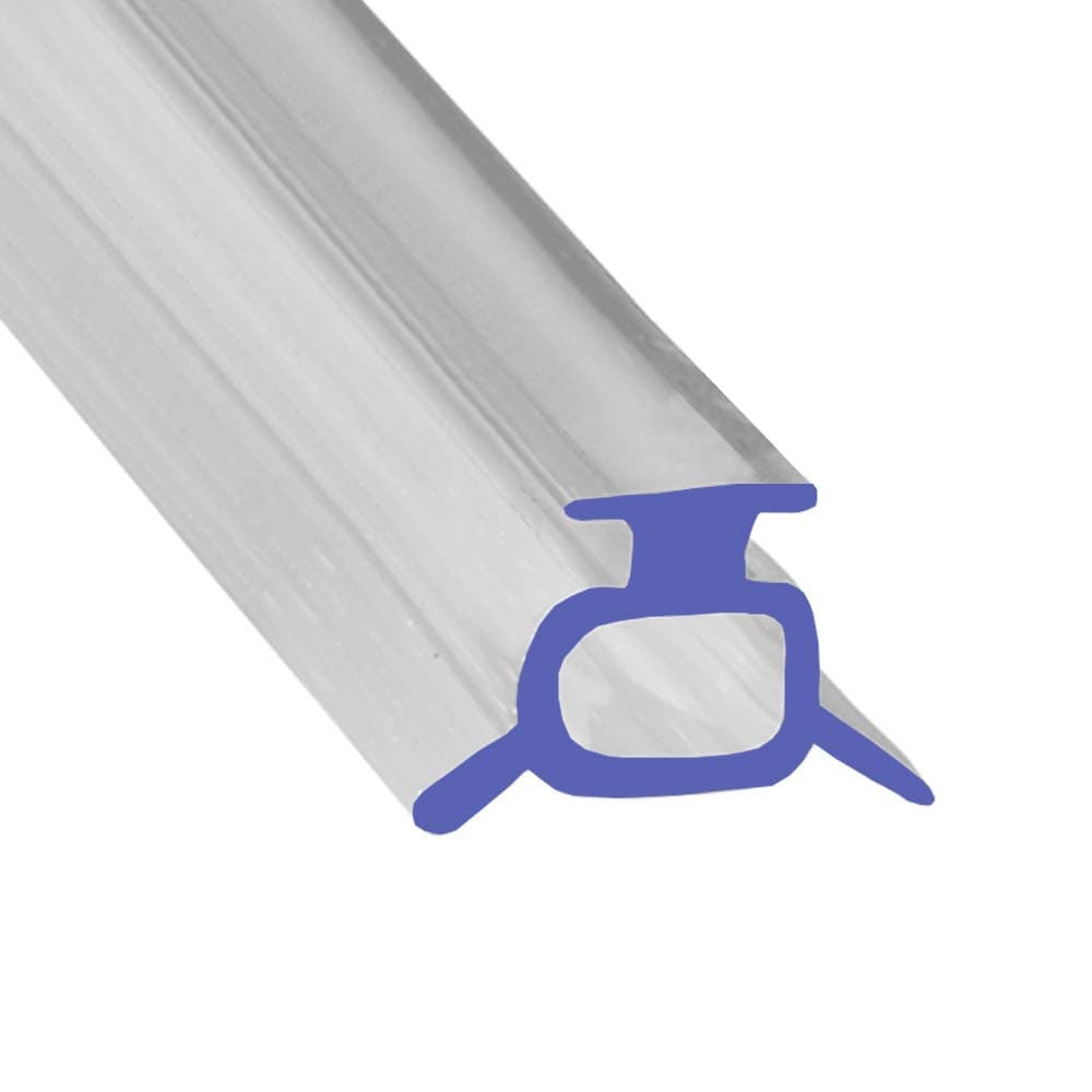Soft Flexible Rubber Bubble Shower Seal | for Bi Folding Doors | Fits Into a 5mm Channel | BIF042 (1 Metre)