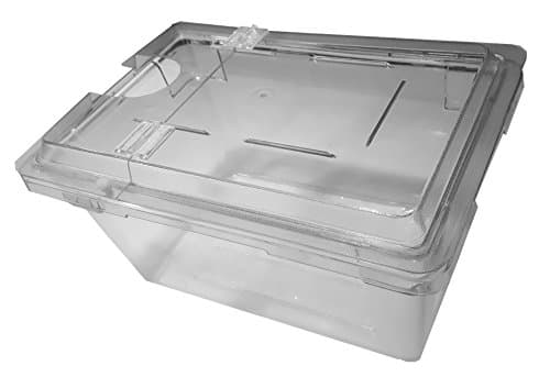 Perfect-Sousvide 5PL2 Clear 4.75 Gal. (19 qt). Polycarbonate Pan with (NEW) Hinged Lid for Circulator Sous Vide