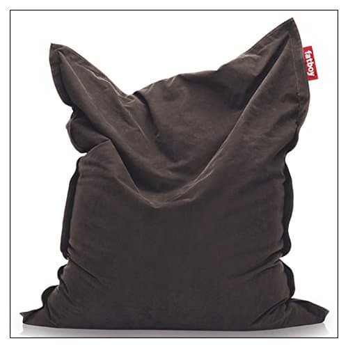 Fatboy The Original Stonewashed Bean Bag Lounger by Fatboy USA, color = Brown