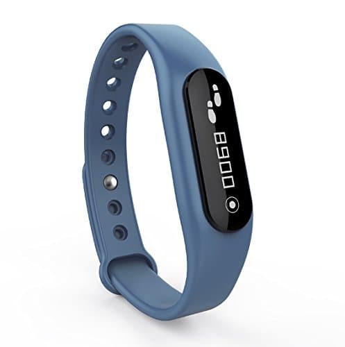 TTKR Activity Tracker: Wireless Fitness Tracker & Sleep Monitor Smart Watch for IOS & Android, Wristband Pedometer Measures Steps Calories Distance & Sleep Patterns