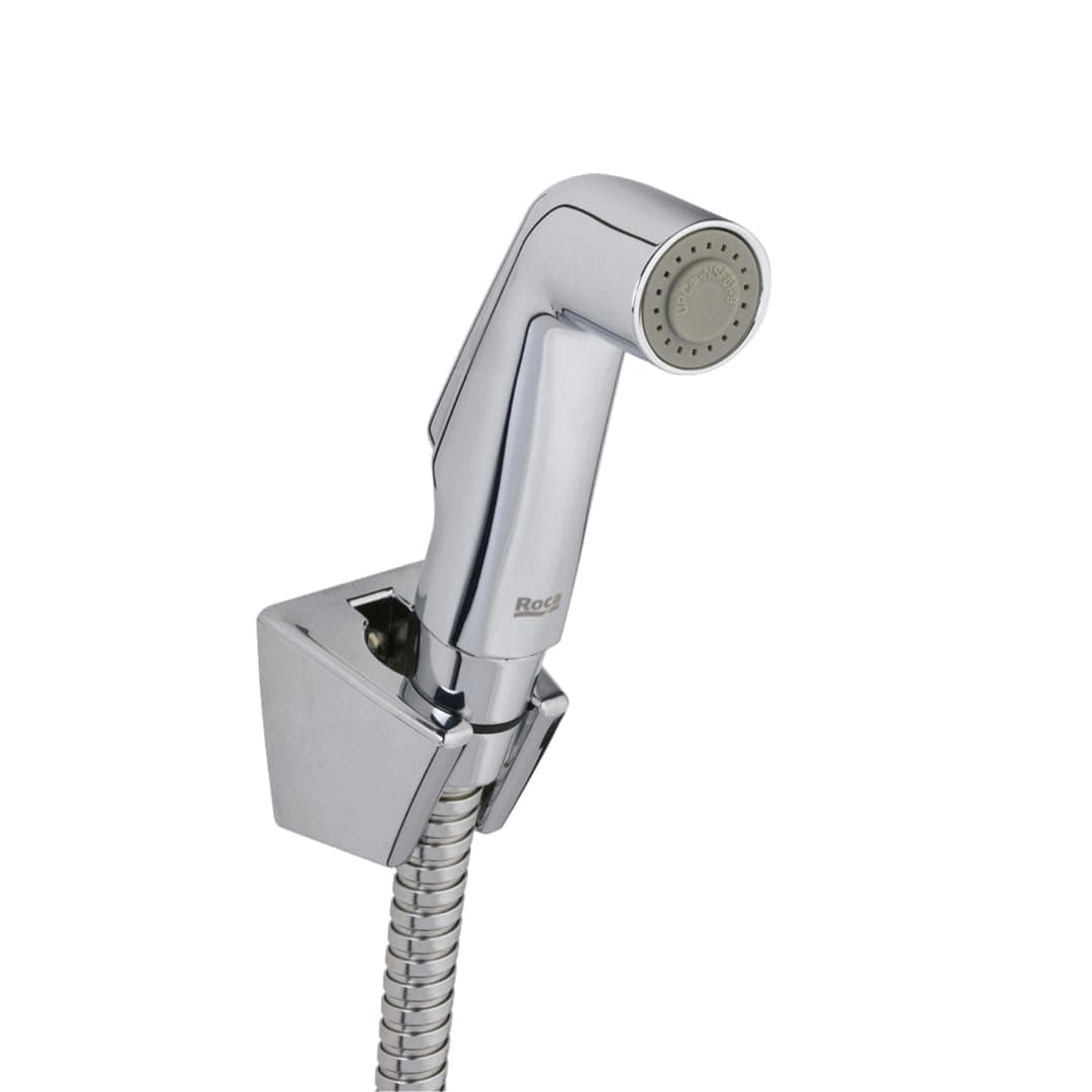 RF9060A1 Brass Health Faucet with Tube and Hook, Chrome, Brass Finish