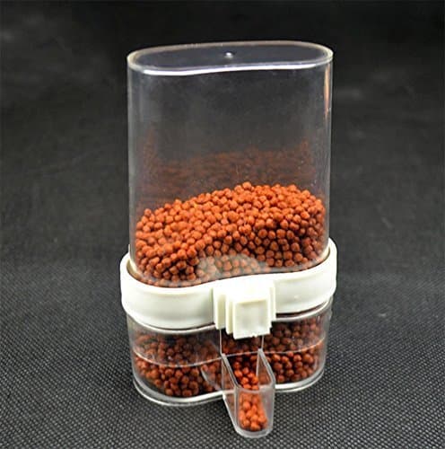 Kamoku101 Bird Feeding Seeds - Automatic Cage Feeder / Water Dispenser for Parrots, Budgies, Parakeets, Cockatiels, Lovebirds, Finches, African Greys, Cockatoos