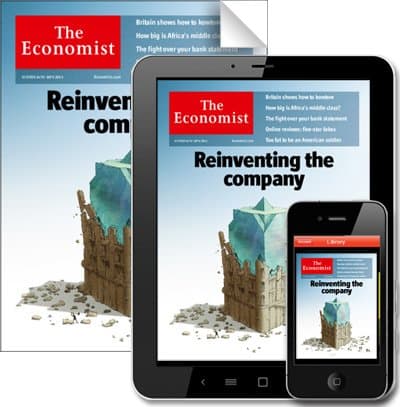 The Economist - Print & Digital Bundle - Magazine Subscription from MagazineLine (Save 79%)