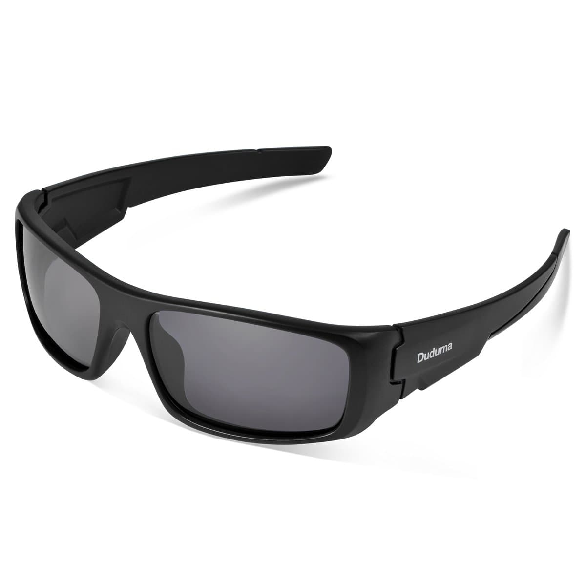 Duduma TR601 Polarized Sports Sunglasses for Men Women Baseball Running Cycling Fishing Driving Golf Hiking Superlight Frame