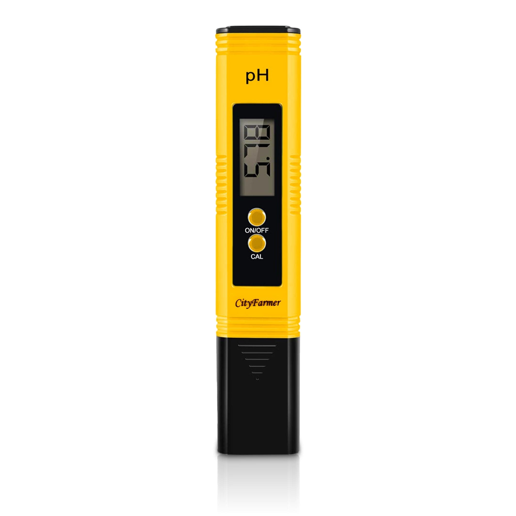 PH Meter, Digital pH Meter, PH Meter for Water Hydroponics, with 3 Pack of Calibration Solution Mixture Included