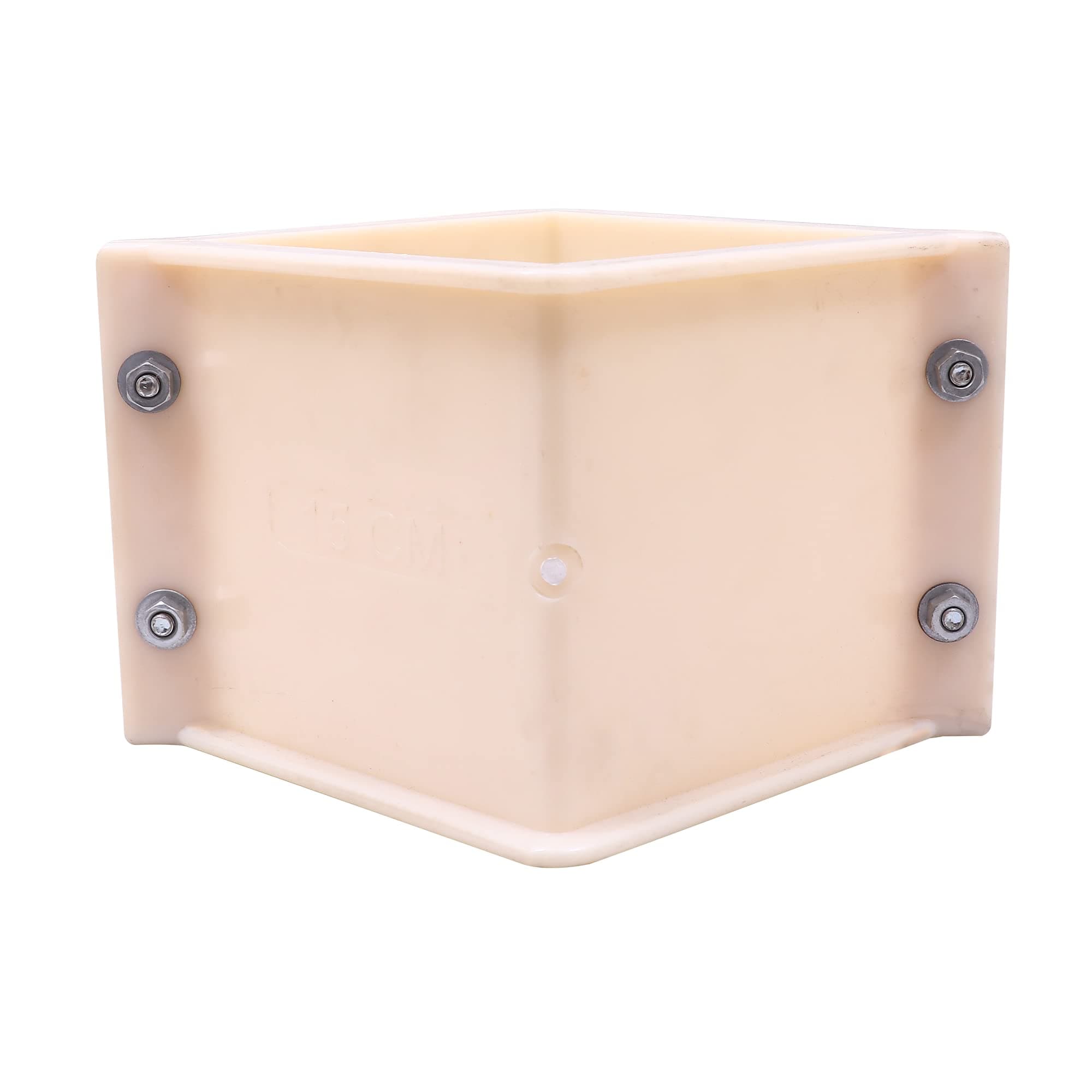 Efficacy PVC Concentrate Cube Mold for Construction Side Testing PVC Cube Mold for Testing 15 Cm Pack of 1