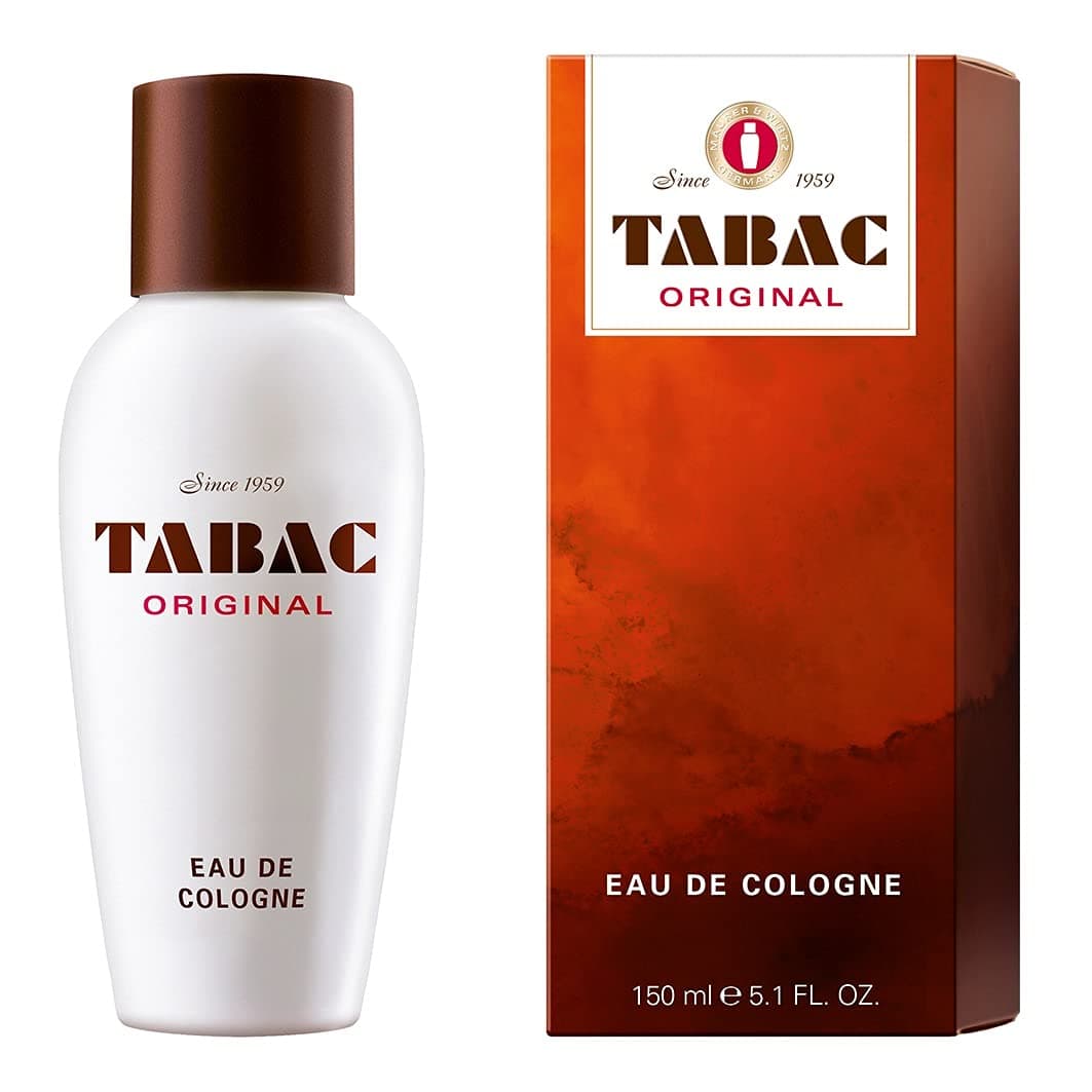 Tabac Original Men's Eau de Cologne Splash 150ml - Classic Fragrance with Woody Aromatic Notes