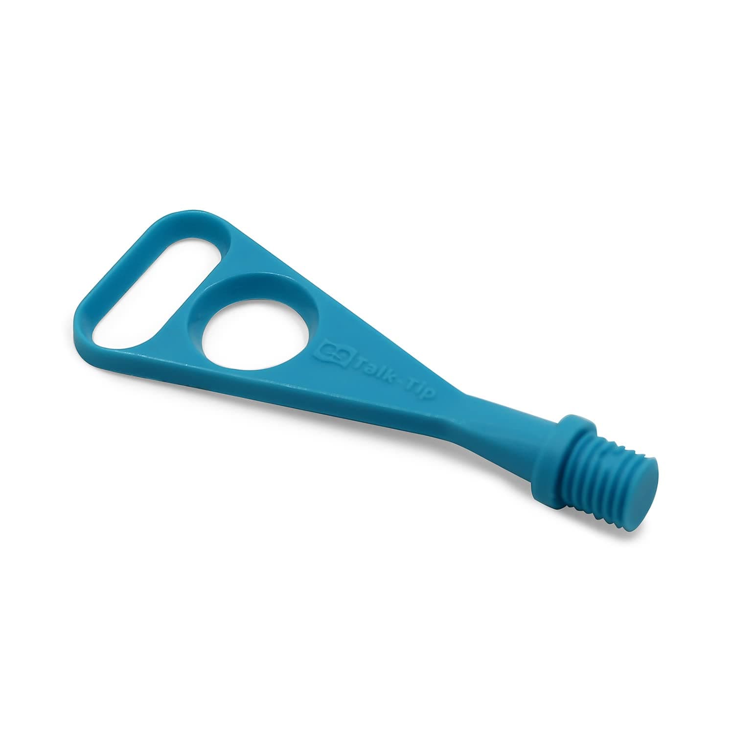 SPEECHGEARS Talk-Tip For Speech Therapy, Drooling, Dry Mouth And Is An Attachment Of V-Pen (Cyan) Pack of 1