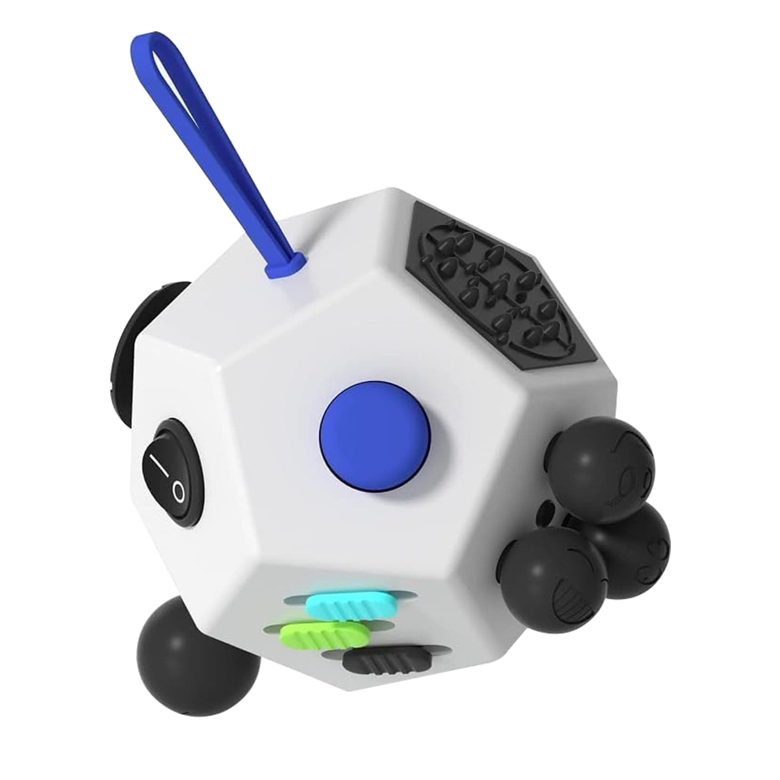 Fidget Dodecagon -12 Side Fidget Toy Cube Relieves Stress and Anxiety Anti Depression Cube for Children and Adults with ADHD ADD OCD Autism