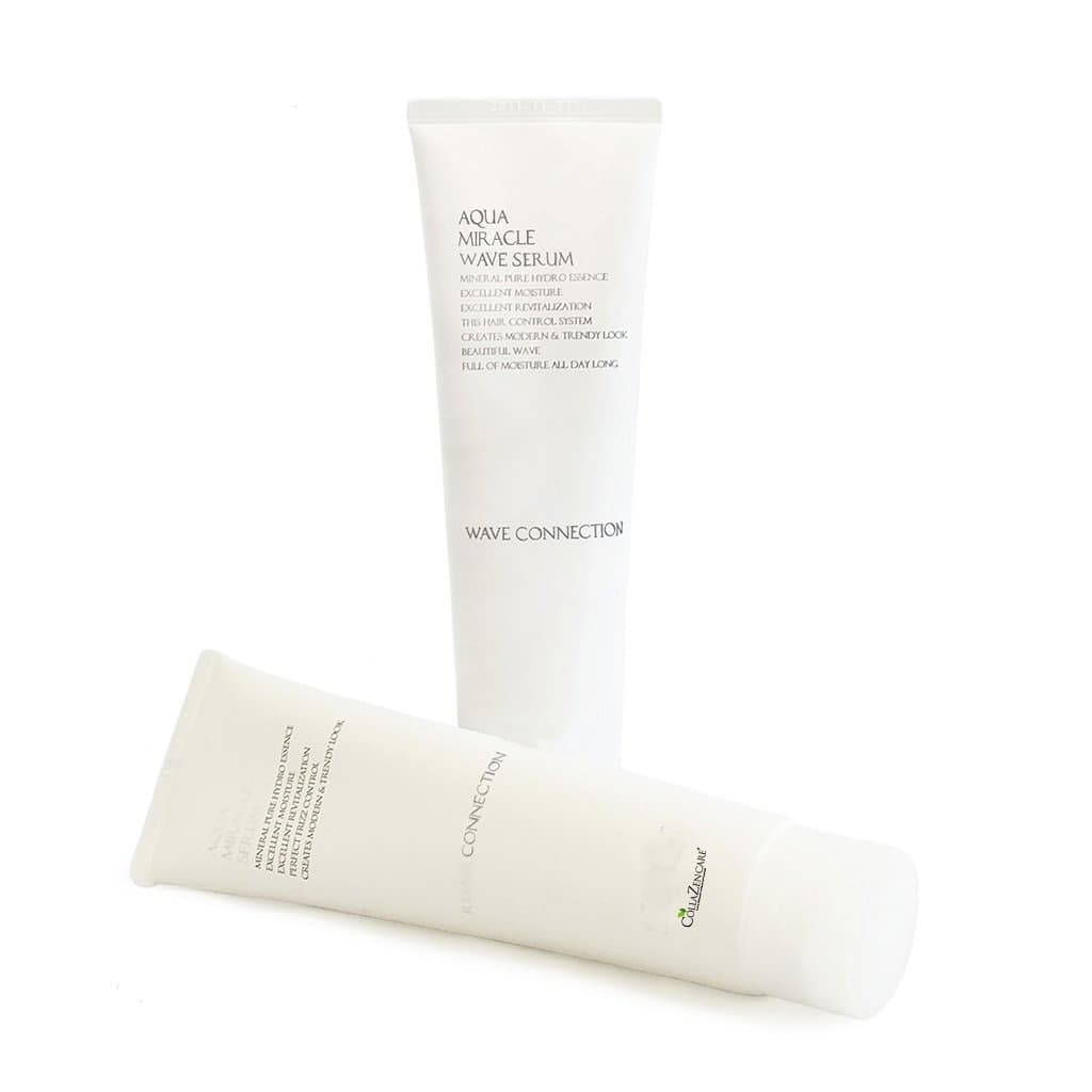 Wave Connection Aqua Miracle Wave Serum 5.29 Ounce. Made in Korea. For Curly Hair. Fight Frizz. Non-Sticky and Non-Oily Formula. No Animal Testing. Unisex