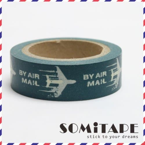 By Airmail Travelling Postal Novelty Washi Tape, Craft Decorative Tape