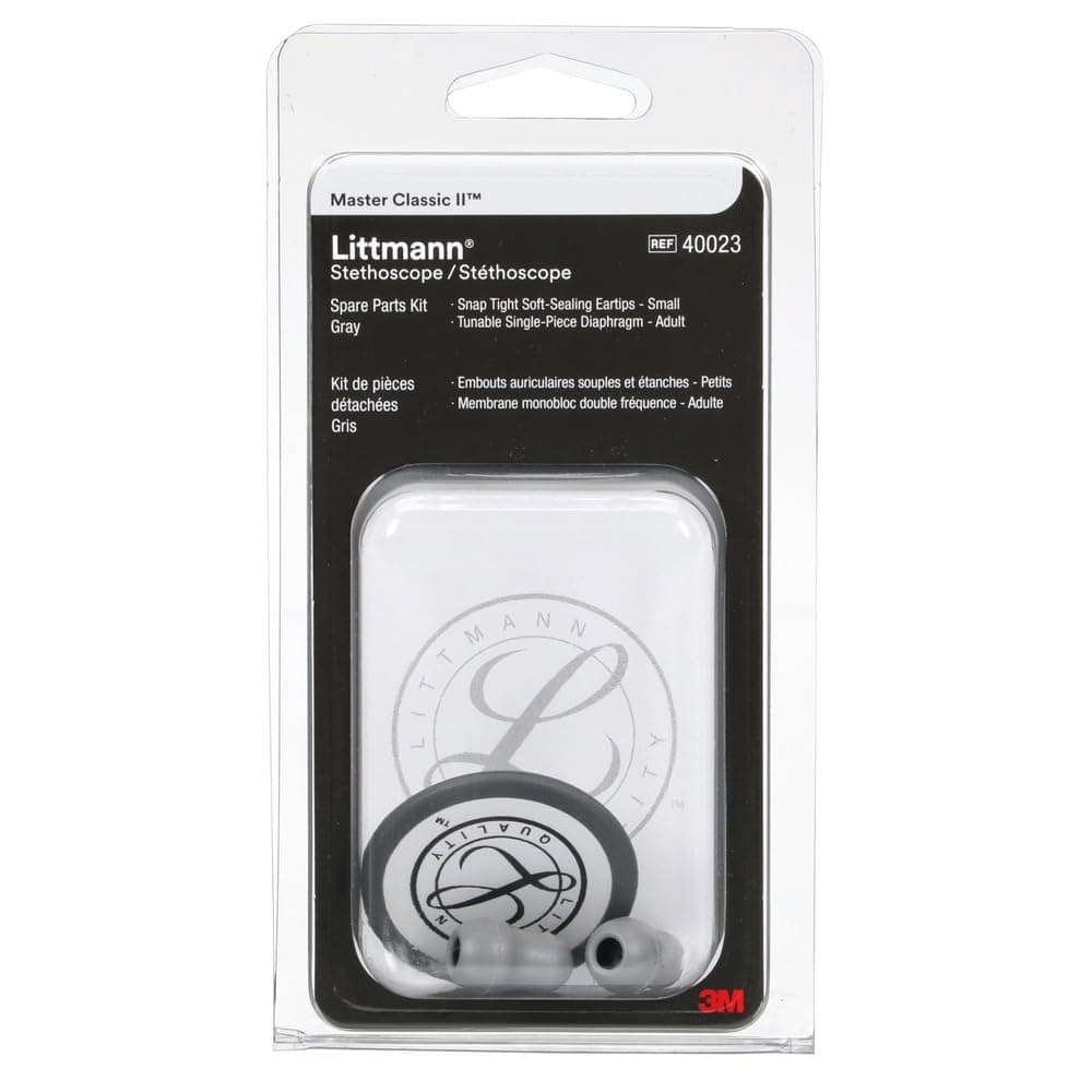 3M™ Littmann® Stethoscope Spare Parts Kit, Master Classic™, Gray, 40023