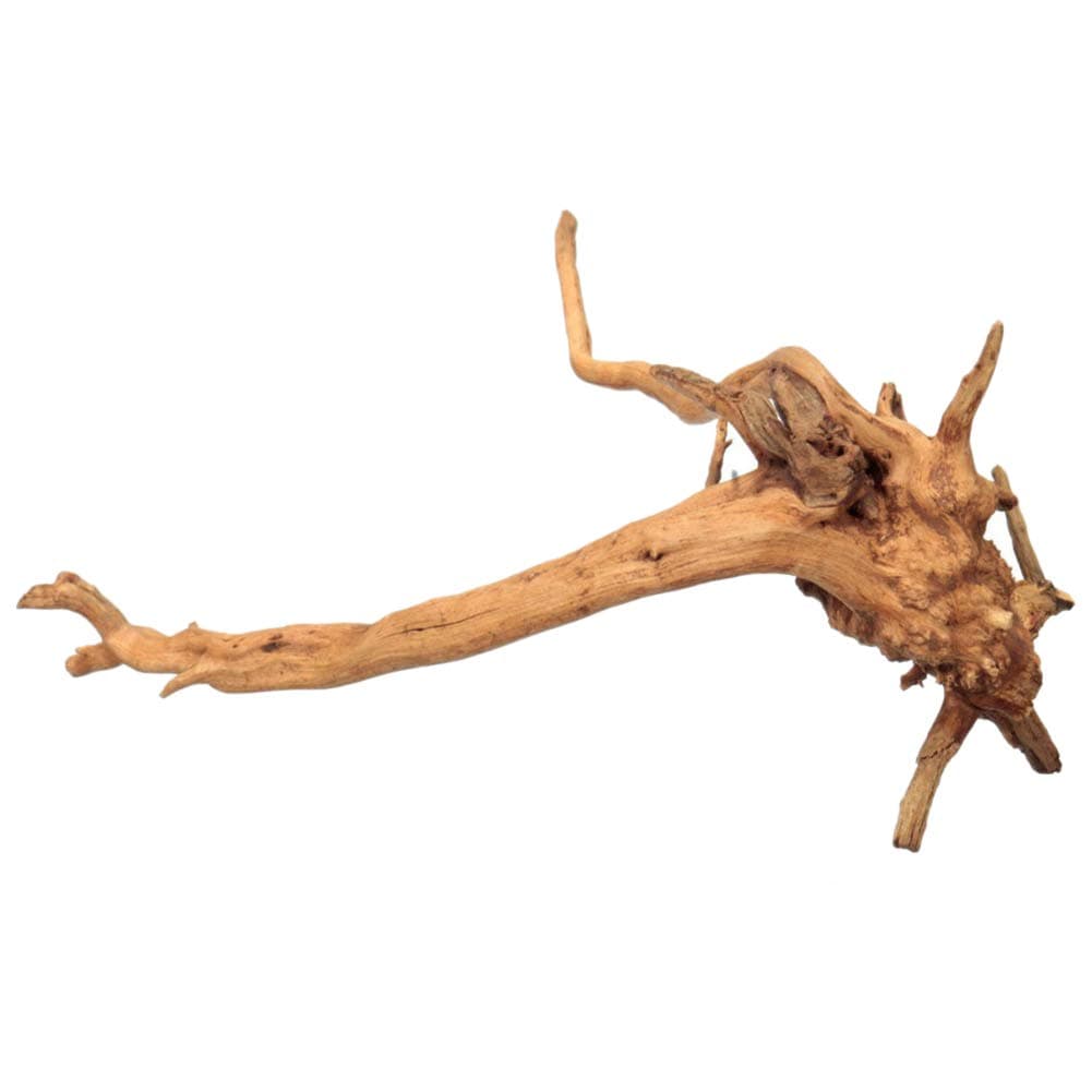 Aquarium Non-toxic Natural Tree Trunk Driftwood Fish Tank Landscap Ornament Random Color & Style 20-25cm