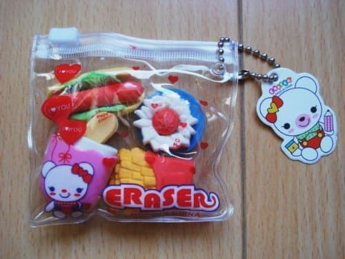 Julie Product Eraser Fast Food