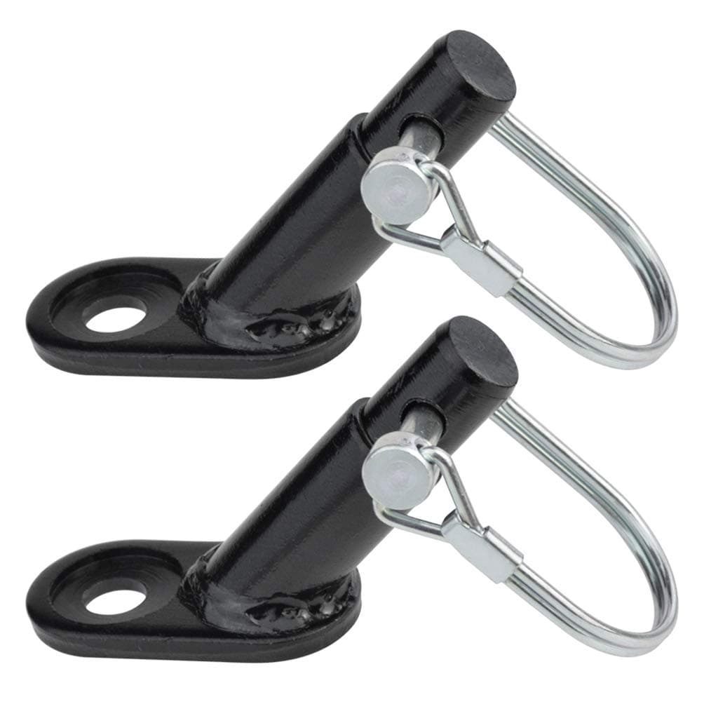 2 Packs Bike Trailer Coupler, Fengek Bike Trailer Hitch Instep Attachment for Instep, Black