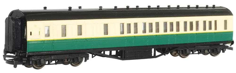 Thomas & Friends Gordon's Express Brake Coach - HO Scale, Prototypical White & Green