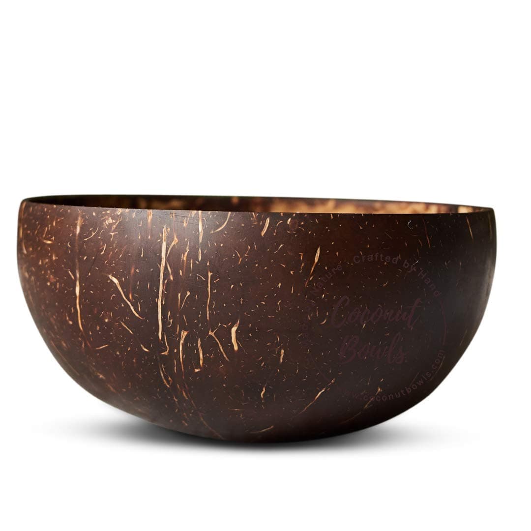Coconut Bowls Made from Real Coconuts | Vegan (Original Size)