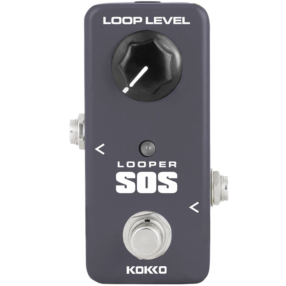 KOKKOGuitar Loop Pedal Looper Effects 5 Minutes Looping Time Loop station,Exclude Power Adapter - (FLP2)