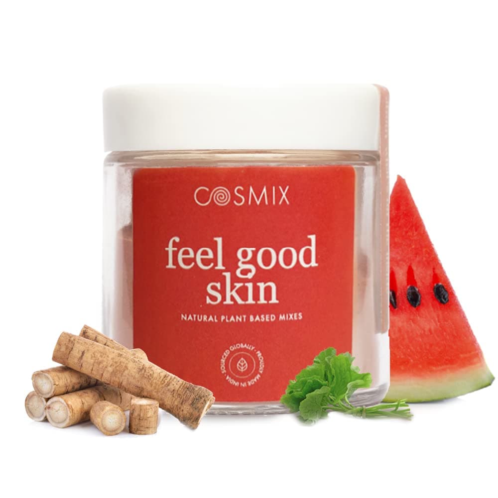 - Feel Good Skin For Nourished And Healthy Skin Supports Collagen Powder Production Superfood Blend With Bamboo Shoot & Centella 60 grams 40 Servings & 40 days Pack