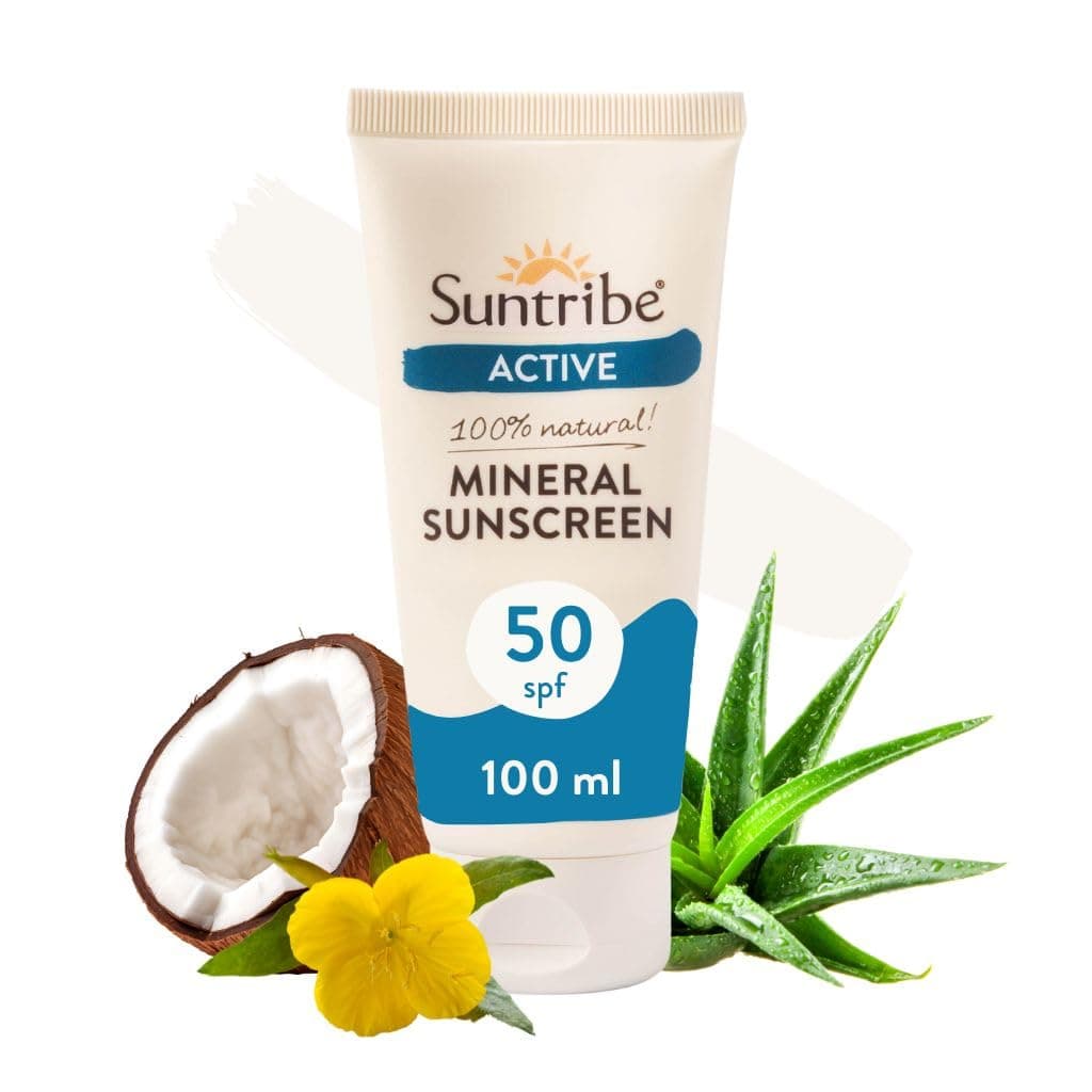 Suntribe Organic Mineral Sunscreen SPF 30, 100 ml