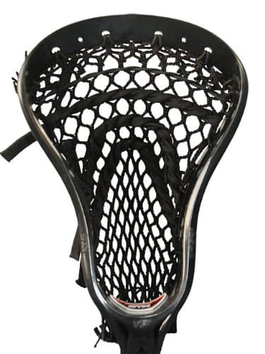 Lacrosse Mesh Stringing Kit - Murdered Out (Black)