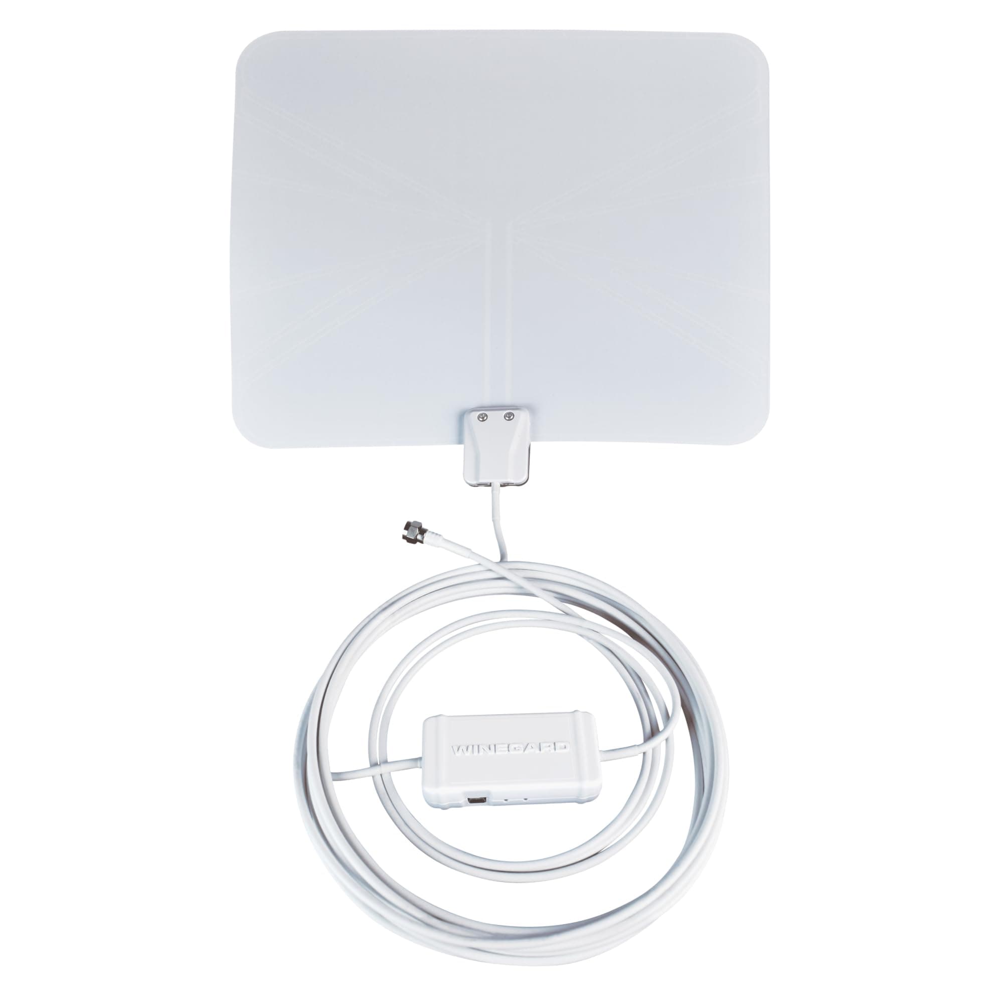 FlatWave Amped Pro HDTV Indoor TV Antenna – Bluetooth Signal Meter, Integrated Channel Finder, Up to 60 Mile Range, TH-3000